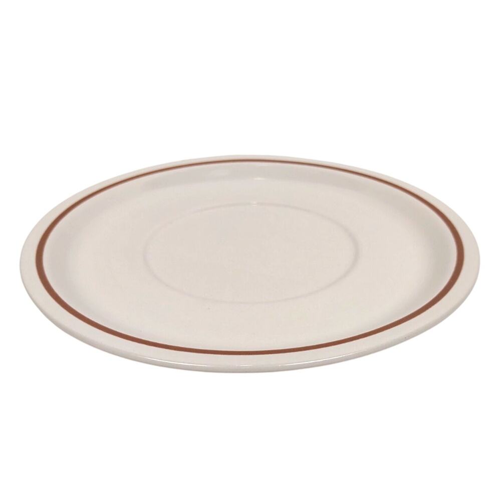 Vintage Camelot Stoneware Salad Plate Sandstone Color Japan 7.5" Mid Century